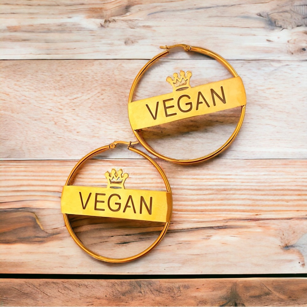 Vegan Queen/Princess Earrings